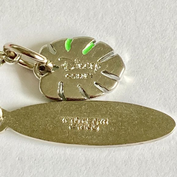 Disney Lilo & Stitch Charm Clip-On Surfboard Palm Leaf Zipper Pull Purse Aulani - Picture 5 of 8